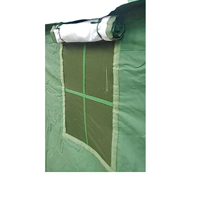 3 x 4 m Canvas Tent Round Pole (9ft x 13ft)